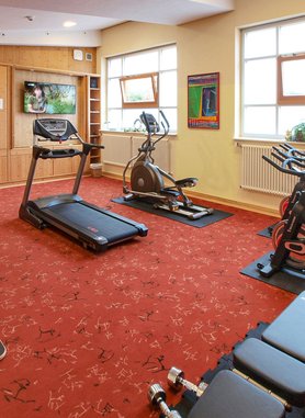 Fitness room of the Waldhotel in the Black Forest 